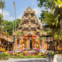 Temple Ubud à Bali en Indonésie