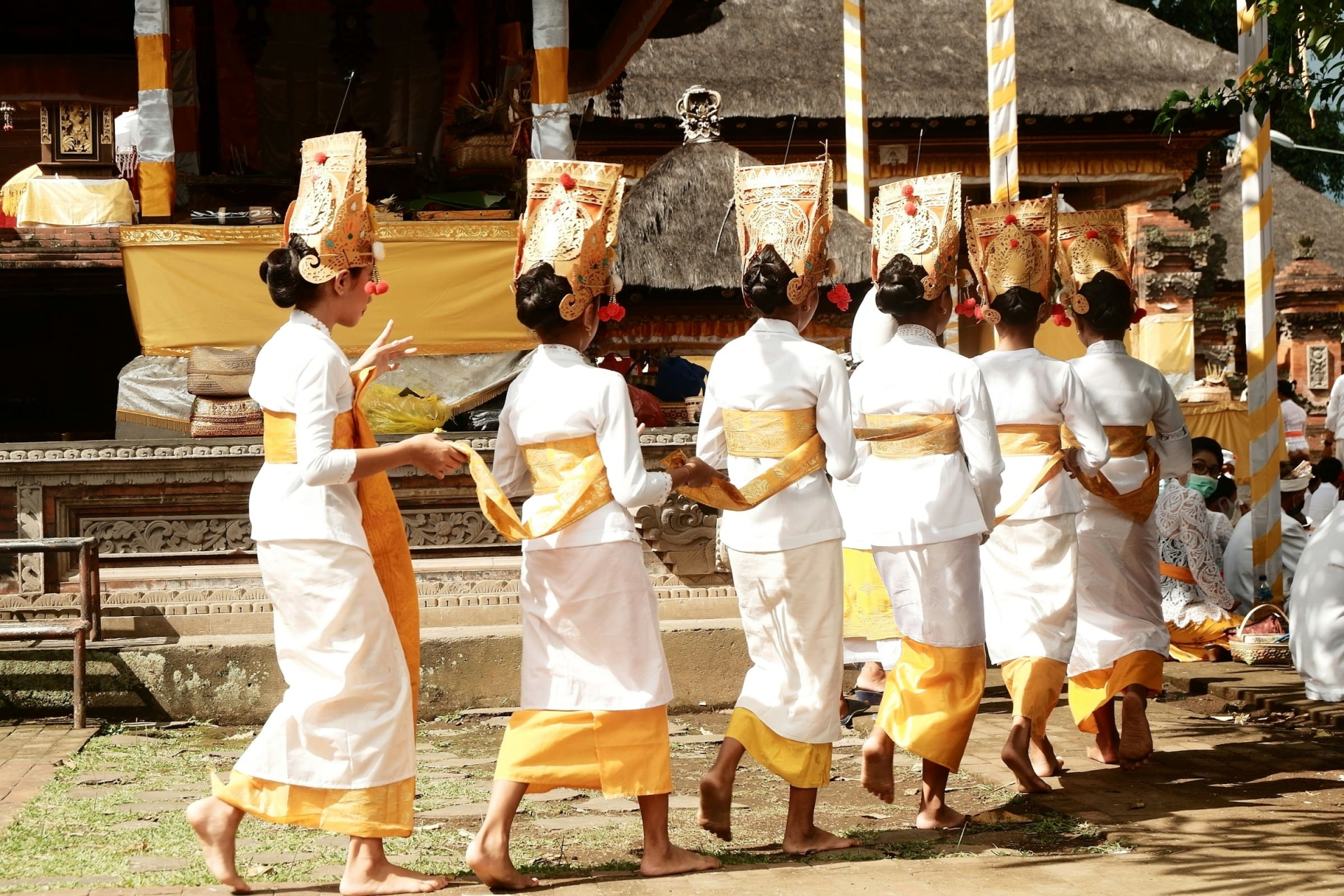 Célébrations Indonésie, temple, Bali