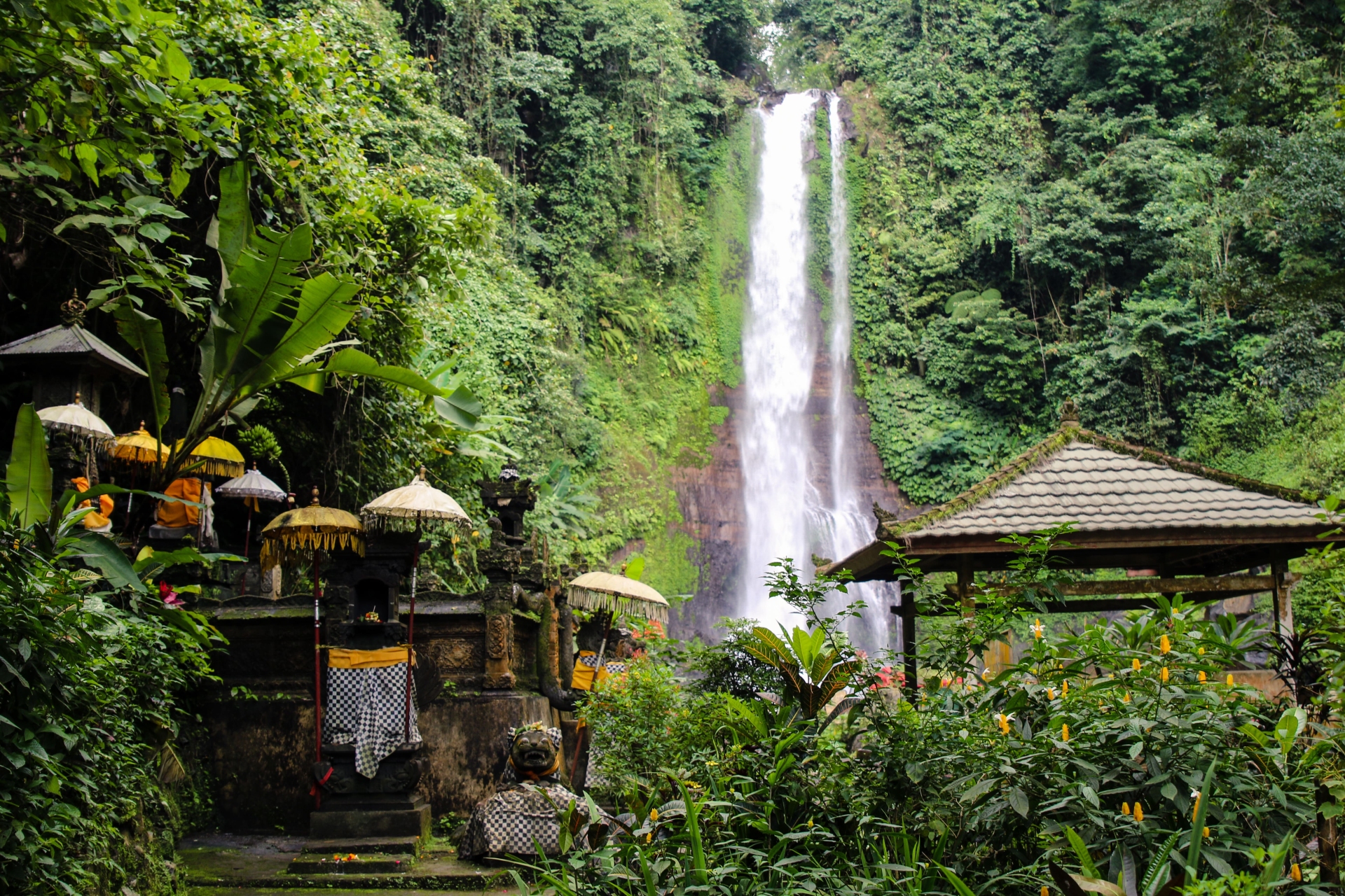 Cascade de Gitgit, Bali, Munduk