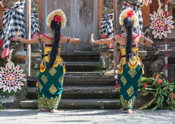 Batubulan - danse traditionnelle balinaise