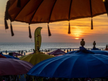 Coucher de soleil sur Seminyak