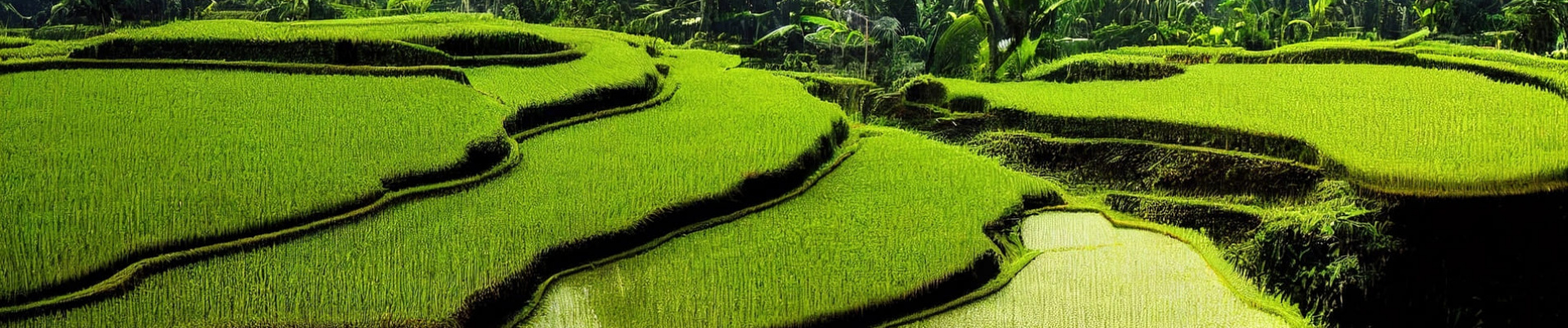 Champs de riz à ubud