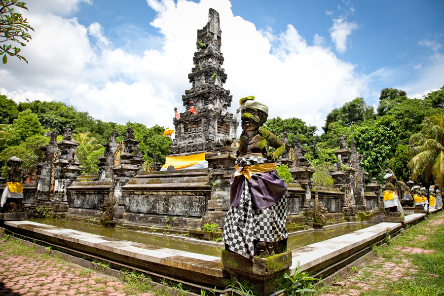 Temple Denpasar à Bali