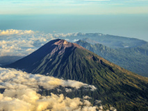 Vue sur Mont Agung