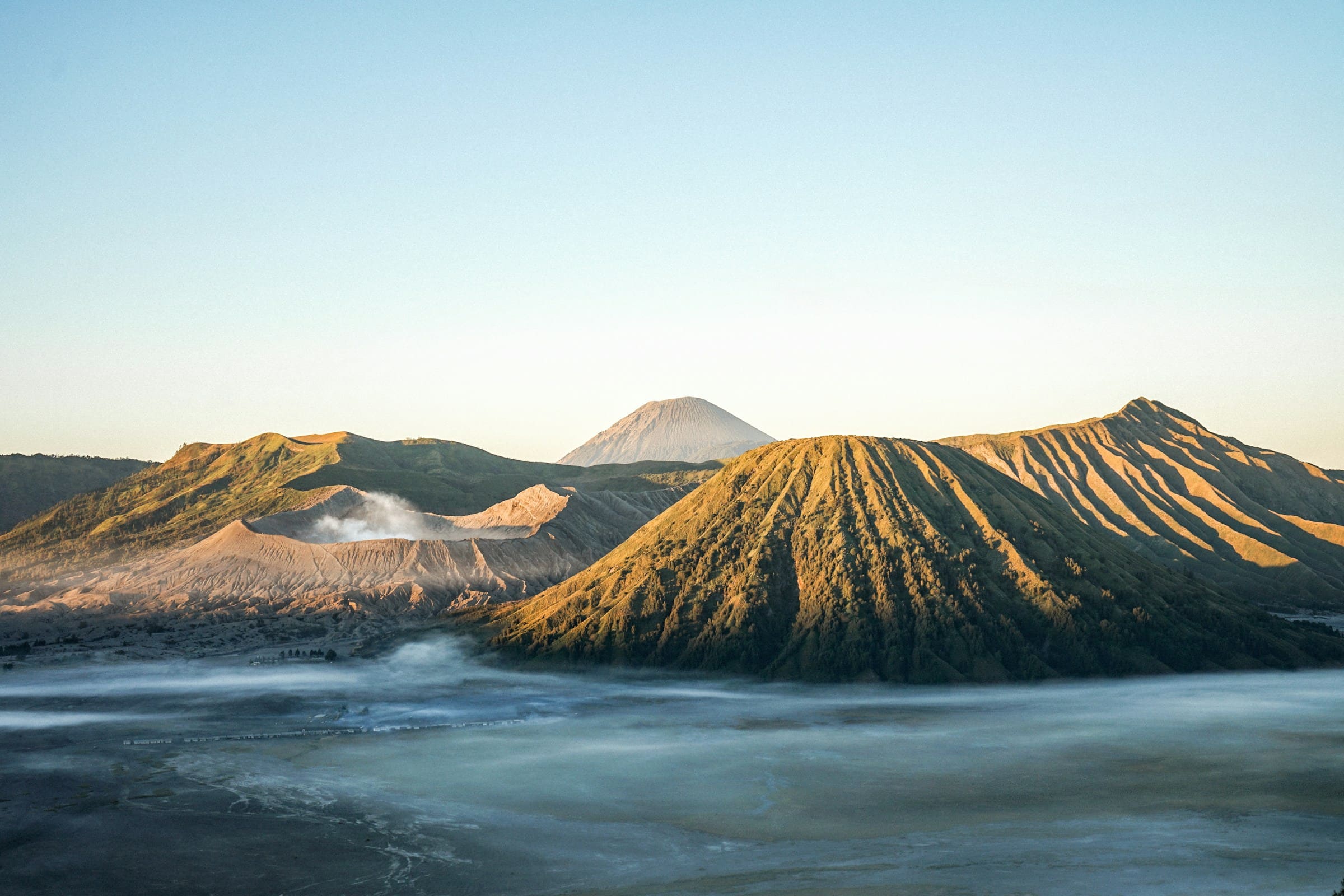 Lever du soleil sur le Mont Bromo