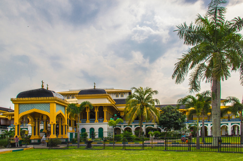 Palais historique à Medan
