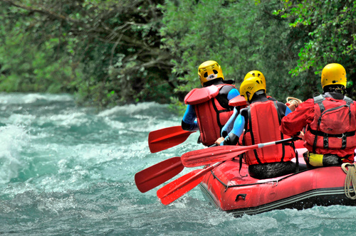 rafting